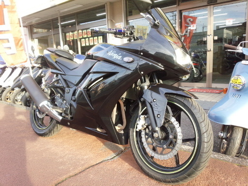 NO.3038　Ｎｉｎｊａ２５０Ｒ（ニンジャ２５０Ｒ） 水冷４サイクル２気筒　ＦＩ車　リヤフェンダーレス　カスタムウインカー　ブラック　☆彡