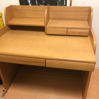 学習机 小中学生用  ご自分で組み立て出来る方