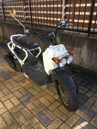 【取引中】ホンダ ズーマー  ホワイト　ジャンク現状渡し