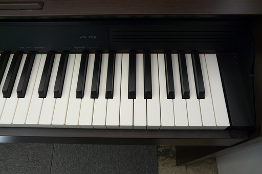 HS108M カシオ CASIO 電子ピアノ Privia プリヴィア PX-750BN PX750BN 88鍵 オークウッド 2013年製 楽譜付 動作品 直接引取
