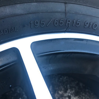 スタッドレスタイヤ 195/65R15+45 PCD100 アイスガード　IG20 4本セット　プリウスの画像