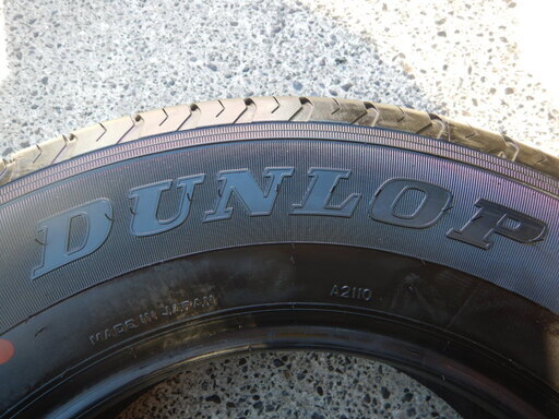 195/80Ｒ15　4本　2019年製新車外し　ＳＰ１７５Ｎ　ハイエース