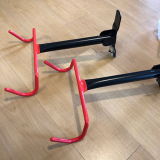 バイクラック　スタンド　2本セットの画像