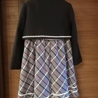入学式 女の子スーツ 120の画像