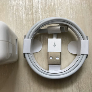 iPhone iPad 12W急速充電器 ライトニングケーブルの画像