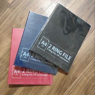 ダイソー  A4リングファイル3点セット