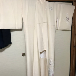 訪問着　未着用　クリーム色