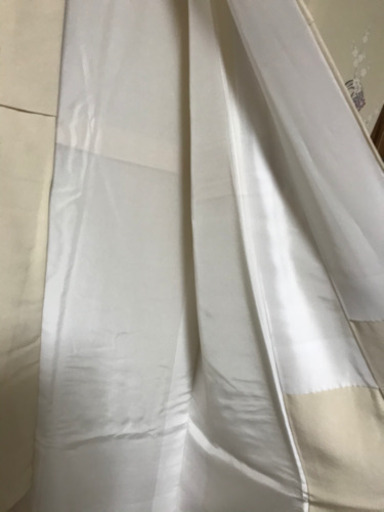 訪問着　未着用　クリーム色