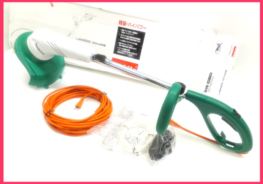 [K1224B] makita マキタ 電気草刈機 MUR2500 動作品 電動工具