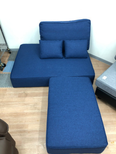 2人掛けソファ　ローソファ　超美品