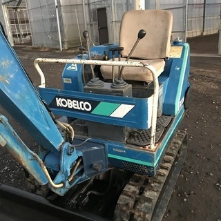 コベルコ SK014 配管付き ユンボ バックホー 油圧ショベル ゴムキャタ 1.5トン 1トン KOBELCOの画像