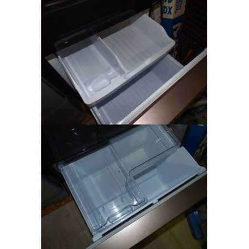 シャープ 両開き 冷蔵庫 自動製氷機能付！【値引き中】