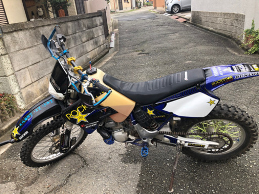 yz250 登録書類あり 自家発電 逆車 新品外装あり オフロード モトクロス cr ktm wr