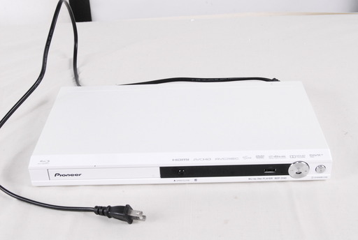 1741 PIONNER パイオニア ブルーレイディスク プレーヤー BDP-3140-W 2015年製 リモコン付 取扱説明書付　アントレ