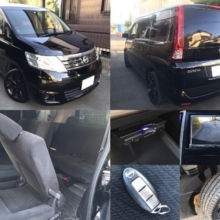美車!!! 検長!!! セレナ ブラック 社外AW 左パワスラ Bカメラの画像