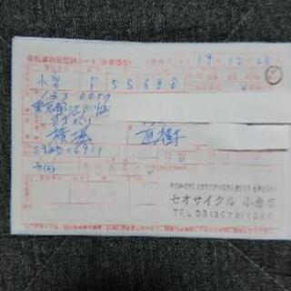 セオサイクル小岩店で購入した シティサイクルの画像