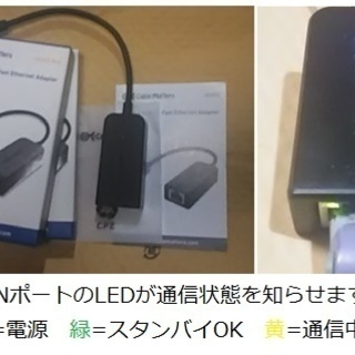 有線 USB LANアダプター (新品未開封) USB LAN ...