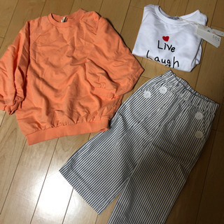 新品　韓国子ども服含む　110.120 女の子　8点セットの画像