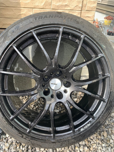 RAYS ホムラ 2×7 リミットブラック　タイヤセット