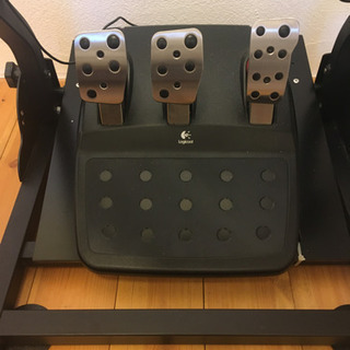 ハンコン G27 logicool スタンド サイド一式