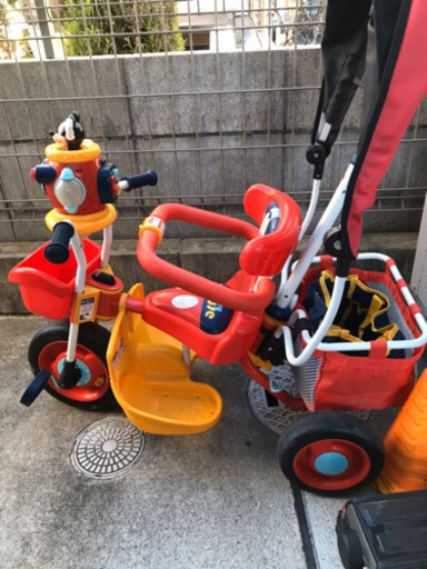 ポップンカーゴ 三輪車 ミッキー