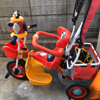 ポップンカーゴ 三輪車 ミッキー