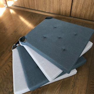 IKEA 低反発 チェア用マット 4枚