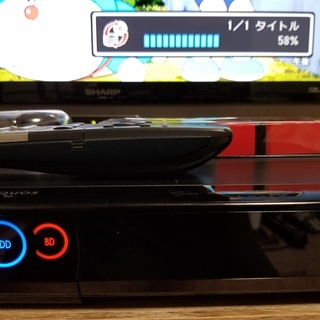 ☆画質の綺麗な！Wチューナー／500GB！AQUOS BD-W515☆の画像