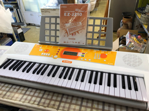 美品✨YAMAHA??✨エレクトニックキーボード?EZ-J210✨キーボード✨箱・取説付