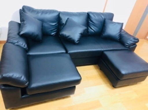 L字 カウチソファー 3〜4人掛け⭕️