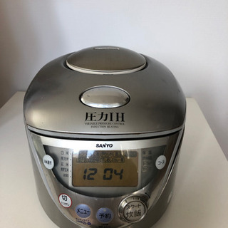 譲渡決まりました　　SANYO  圧力IH ジャー炊飯器