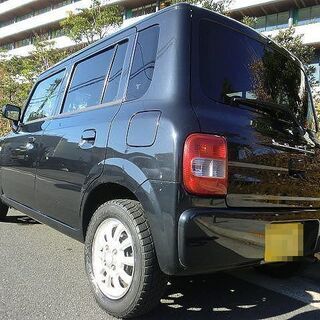 ☆車検付アルトラパンＸ～検2年11/12！人気の黒！機関良好☆東京/大田区【下取OK】の画像