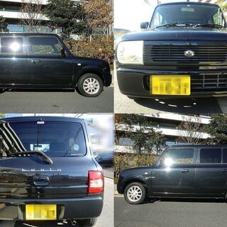 ☆車検付アルトラパンＸ～検2年11/12！人気の黒！機関良好☆東京/大田区【下取OK】の画像