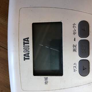 【無料差し上げます】タニタの体重計の画像