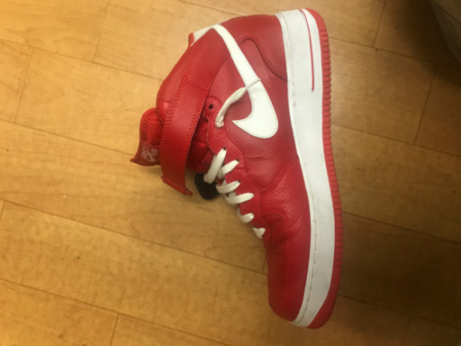 NIKE エアフォース1 レッド　28センチ　美品