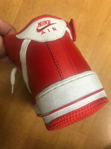 NIKE エアフォース1 レッド　28センチ　美品
