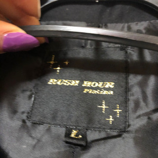 金ボタンコート　Lサイズの画像