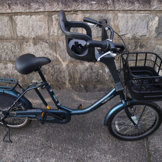 【美品】自転車　前のシート付き