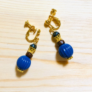 ハンドメイド イヤリングの画像