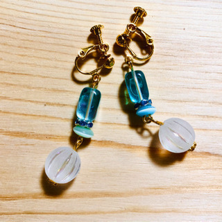 ハンドメイド イヤリング