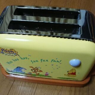 プーさんポップアップトースターの画像