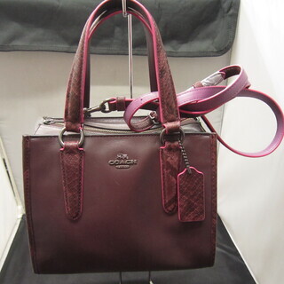 コーチ　アウトレット　未使用　店頭展示品　F20894　COACH　２Way エキゾチックトリム