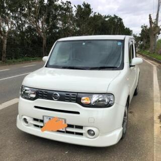最終値下！美品日産キューブホワイトパール7万キロ車検あり