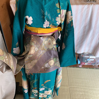 成人式　　振袖　長襦袢　袋帯　小物セットの画像