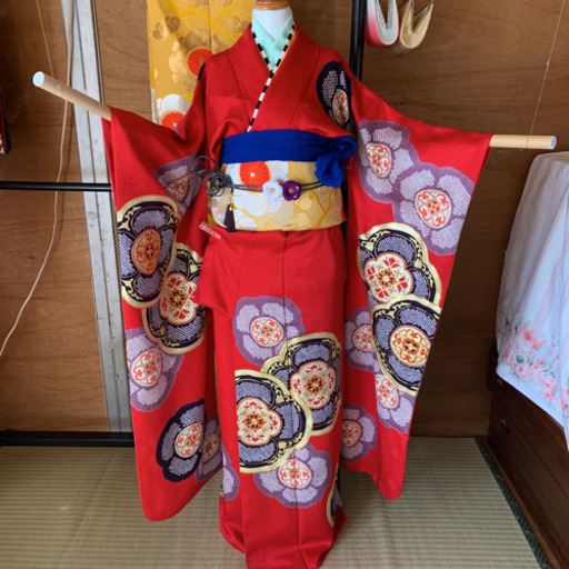 成人式　　長襦袢　袋帯　小物セット