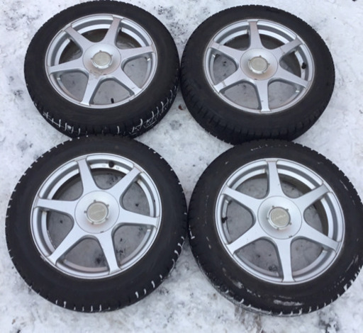 社外16インチ アルミホイール 175/60R16 スタッドレス 4本セット