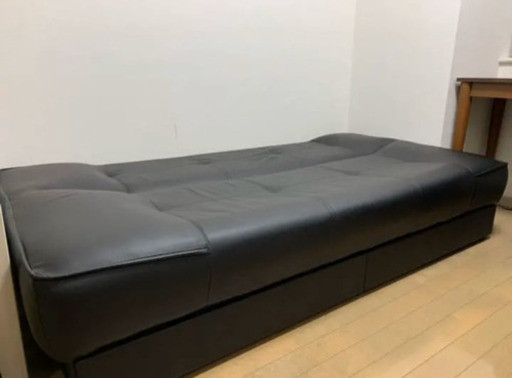 «お取引完了✨»ソファベット 黒 定価4万
