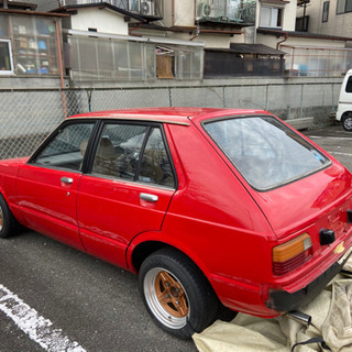 現在取引中です！⭐️スターレット⭐️ 希少　KP61 中期　5速マニュアル　旧車　SE レストアベース　全塗装済み　の画像