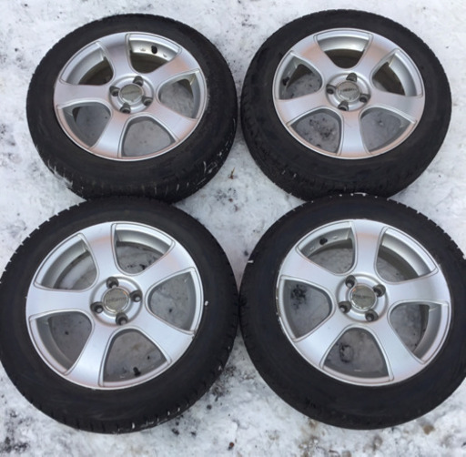 社外16インチ アルミホイール 175/60R16 スタッドレス 4本