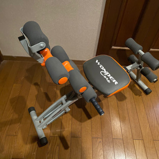 ほとんど未使用のワンダーコア！オマケに鉄アレイをプレゼント！超激安！の画像